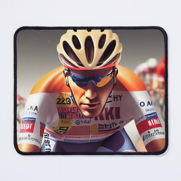Item preview, Cyclist Racing in the Peloton designed and sold by Helfrich Bicycles.