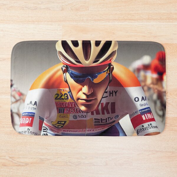 Item preview, Cyclist Racing in the Peloton designed and sold by Helfrich Bicycles.