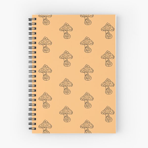 Item preview, SPRUCE - SHROOM line art // orange designed and sold by BECCANONIE.