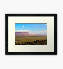South west United States desert landscape Framed Print