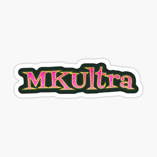Item preview, MKUltra Retro Faux Glitter designed and sold by AuntieVaxxer Official Shop.