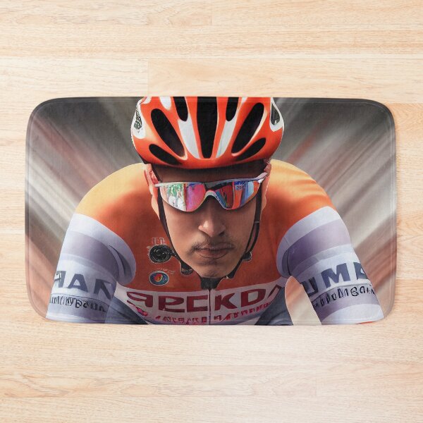 Item preview, Solo Cyclist with Background designed and sold by Helfrich Bicycles.