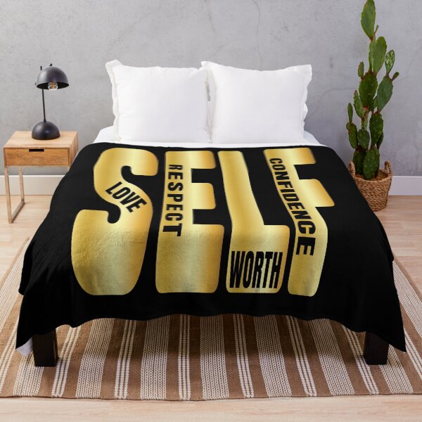 Item preview, Self love respect worth confidence designed and sold by pqrstshirts.