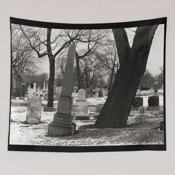 Item preview, Crooked cemetery designed and sold by LimeAnaconda.