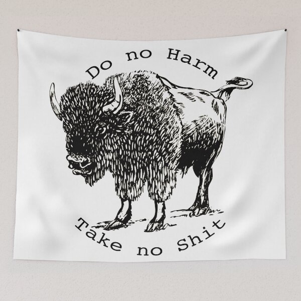 Item preview, A Bison's Advice designed and sold by StormysSeas.