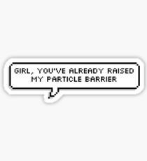 Particle Barrier Sticker