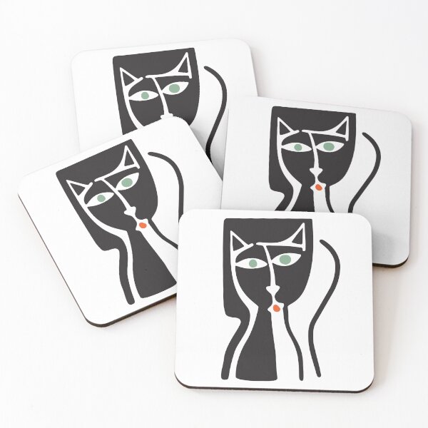 Item preview,  contemporary portrait of the cat designed and sold by close-up.biz.