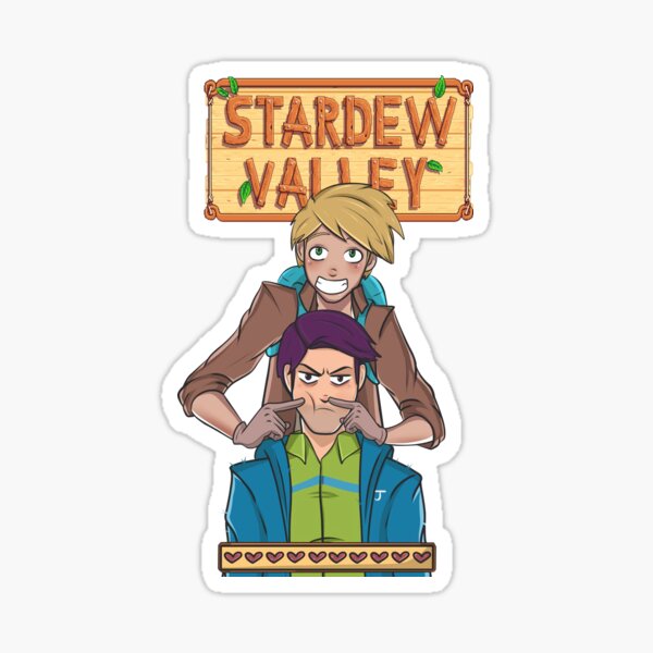 Aperçu de l'œuvre Collier rond Stardew Valley Best Friends créée et vendue par icylynmelona2.