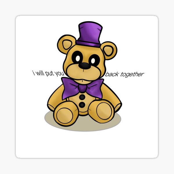 Fnaf Fredbear Sticker - Fnaf Fredbear Ucn - Discover & Share GIFs