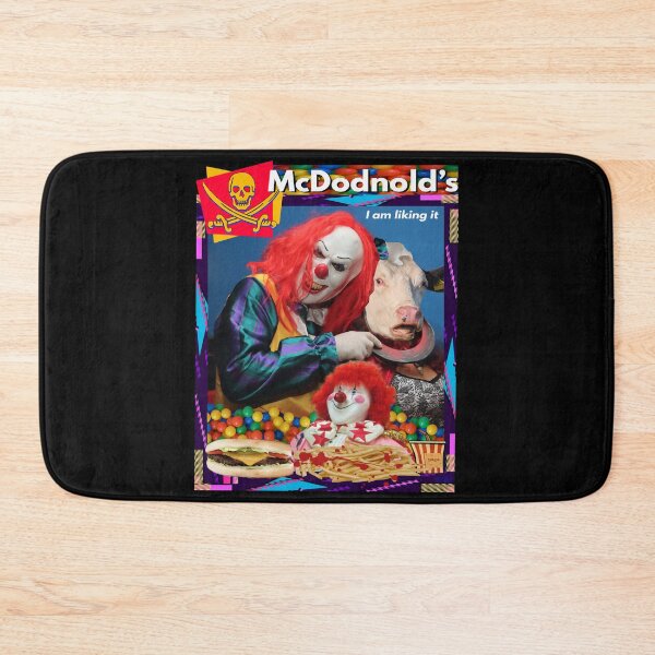 Item preview, Fast Food Horror Clown PARODY Funny Knock Off Joke Retro 90's Design designed and sold by blueversion.