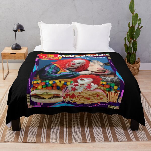 Item preview, Fast Food Horror Clown PARODY Funny Knock Off Joke Retro 90's Design designed and sold by blueversion.
