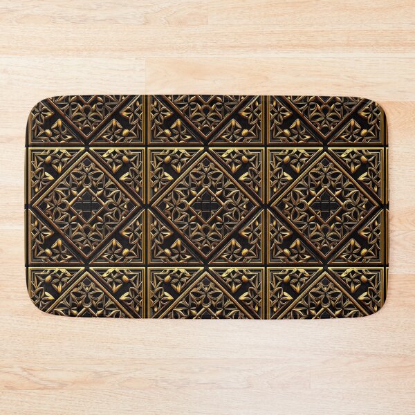 Item preview, Intricate Obsidian Gold Abstract Design Pattern designed and sold by UltraGraphics.