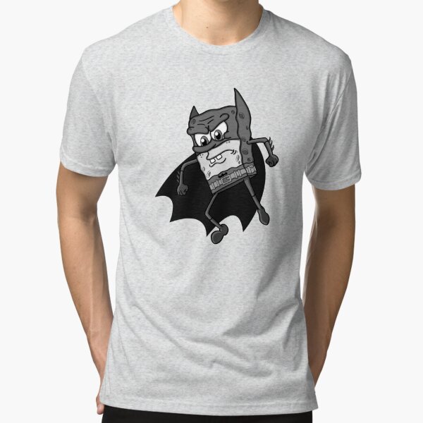 Bob l'éponge Batman T-shirt chiné