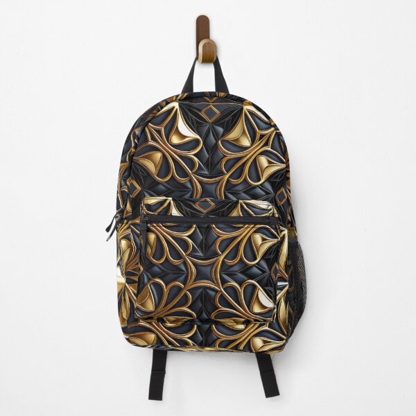 Item preview, Trendy Obsidian Gold Abstract Design Pattern designed and sold by UltraGraphics.