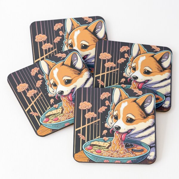 Item preview, Corgi Ramen  designed and sold by fancyandslick.