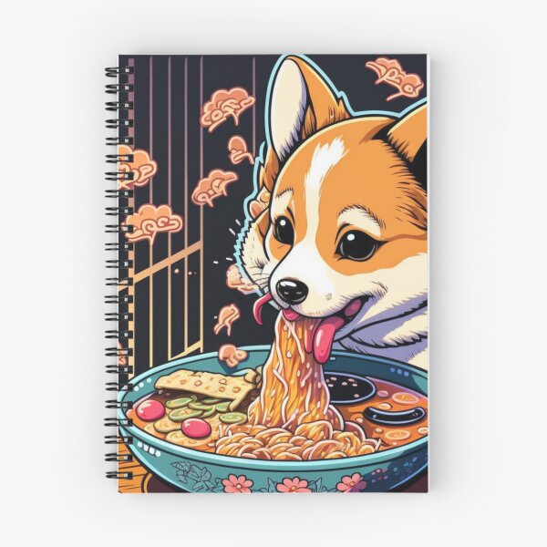 Item preview, Corgi Ramen  designed and sold by fancyandslick.