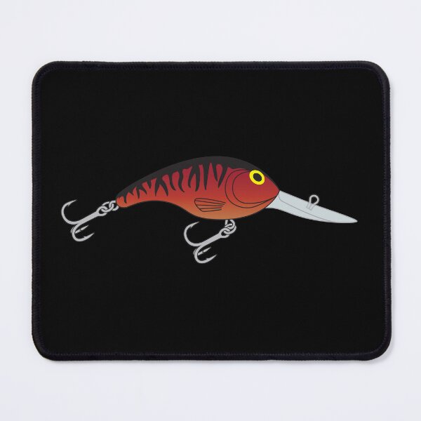Item preview, Crankbait Deep Diving Fishing Lure - Crayfish Pattern Sticker designed and sold by BlueSkyTheory.