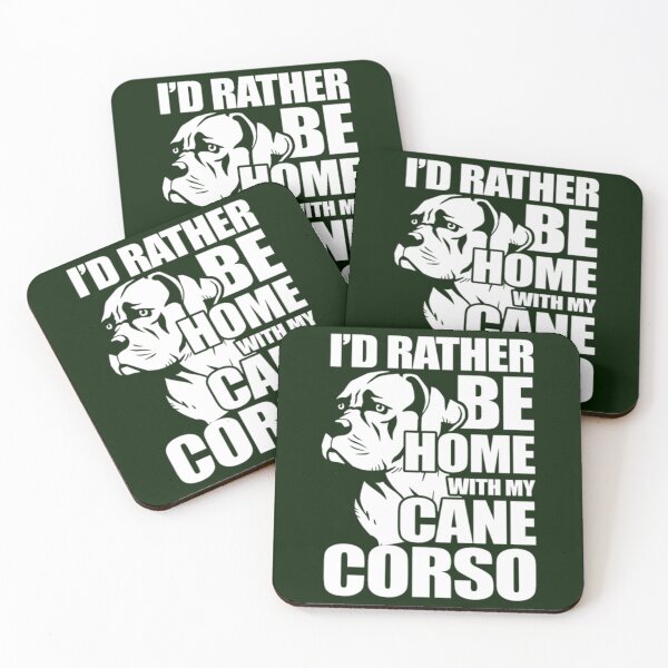 Item preview, I_d Rather Be Home With My Cane Corso - Molosser designed and sold by FelixGumby.