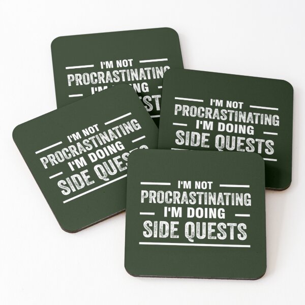 Item preview, I_m not procrastinating... I_m doing side quests  designed and sold by FelixGumby.