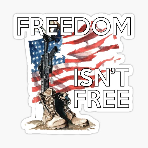 Freedom Is Not Free Merch & Gifts for Sale