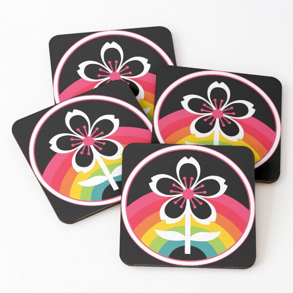 Item preview, rainbow cherry blossom designed and sold by chromatosis.