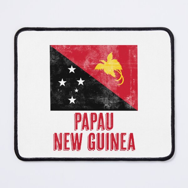 Item preview, Flag of Papua New Guinea "Grunge" look. designed and sold by KTSubz Faith & Fun Designs.