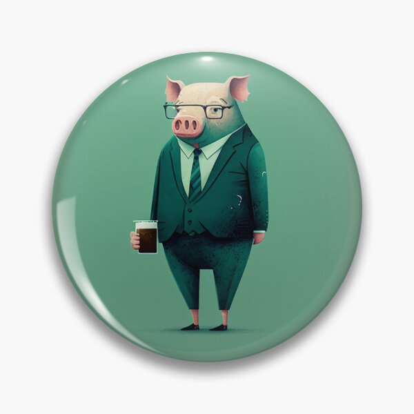 Item preview, pig art designed and sold by Sophiatsitaart.
