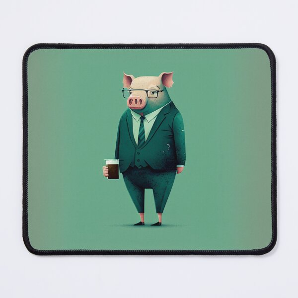 Item preview, pig art designed and sold by Sophiatsitaart.