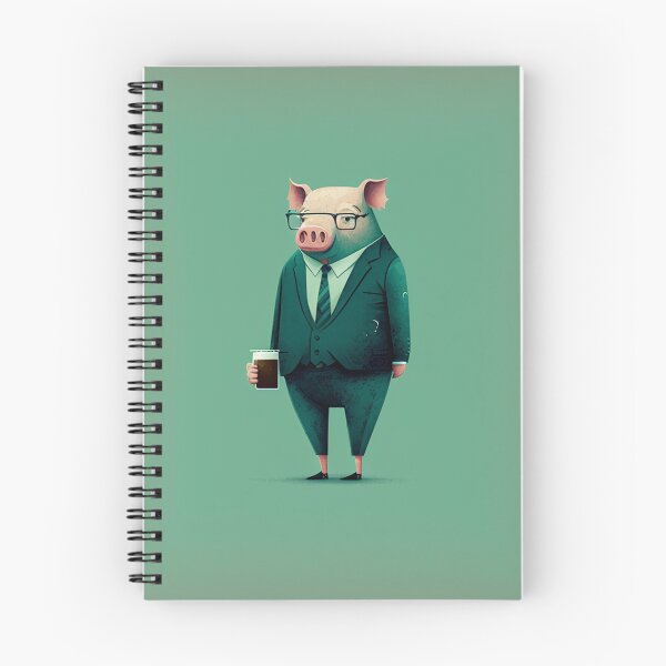 Item preview, pig art designed and sold by Sophiatsitaart.