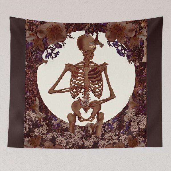 Item preview, Floral Skeleton  designed and sold by Deathandcoffee.