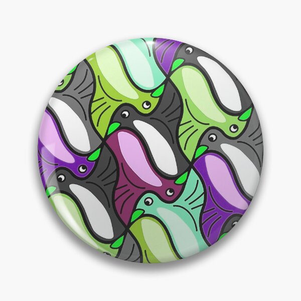 Item preview, Penguin Geometric Patter designed and sold by JLCableStudio.