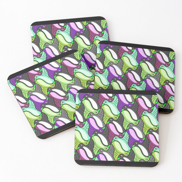 Item preview, Penguin Geometric Patter designed and sold by JLCableStudio.
