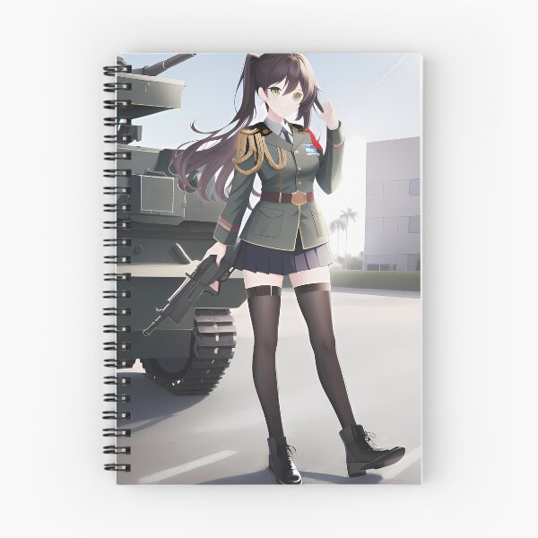 Item preview, Brave and Beautiful: Anime Military Girls designed and sold by Story24net.