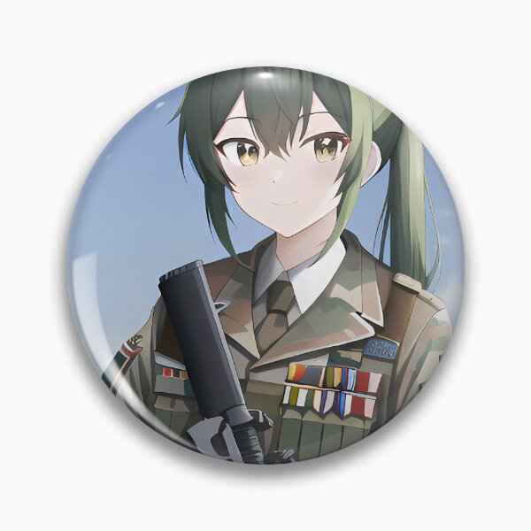 Item preview, Brave and Beautiful: Anime Military Girls designed and sold by Story24net.