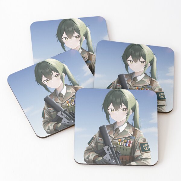 Item preview, Brave and Beautiful: Anime Military Girls designed and sold by Story24net.