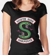 South Side Serpents Women's Fitted Scoop T-Shirt