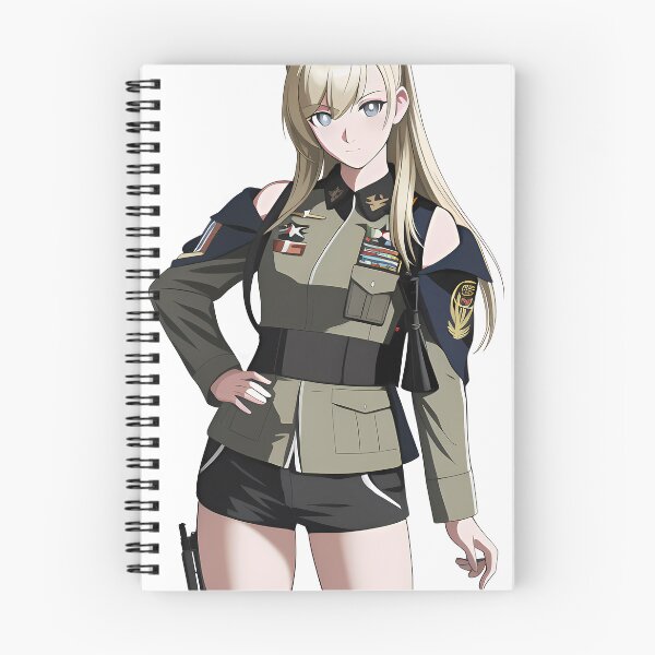 Item preview, Brave and Beautiful: Anime Military Girls designed and sold by Story24net.