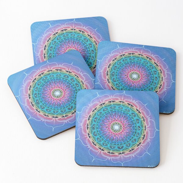 Item preview, Mandala ~ Blue Fancy designed and sold by Kaila Lance.