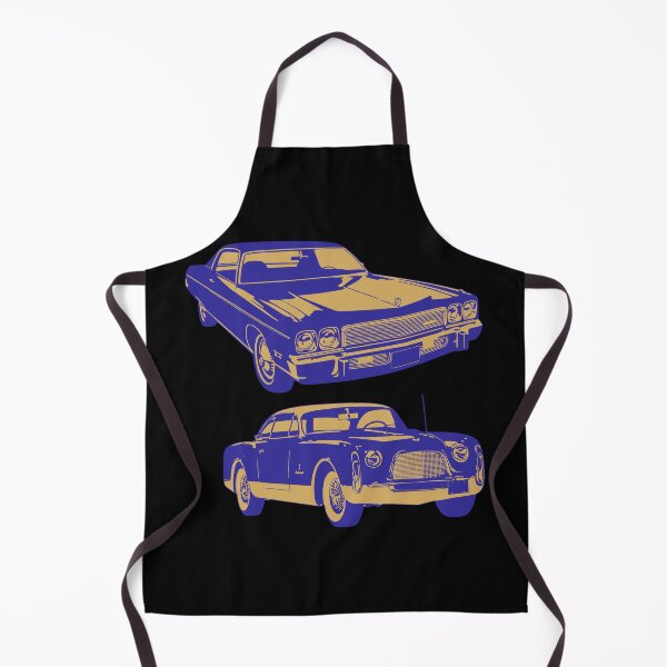 Item preview, Old School Blue Cars designed and sold by ChristinasMess.