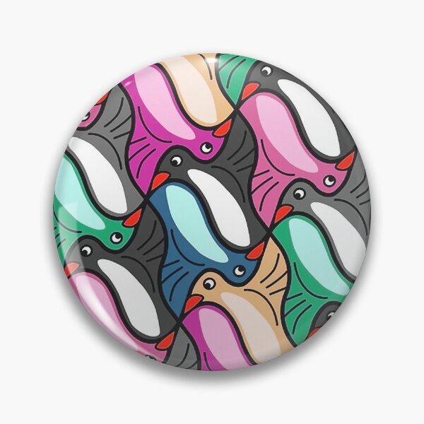 Item preview, Penguin Geometric Patter designed and sold by JLCableStudio.