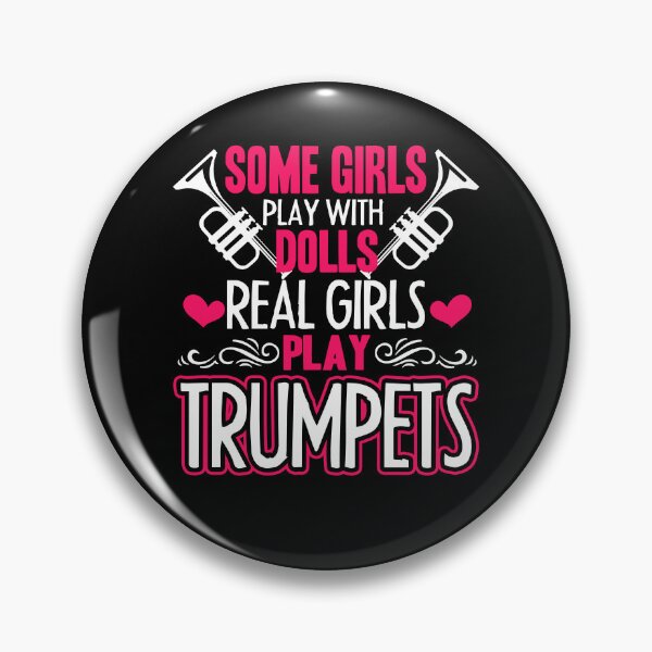 Item preview, Trumpet - Real Girls Play Trumpets designed and sold by UnknownArtistt.