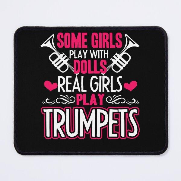 Item preview, Trumpet - Real Girls Play Trumpets designed and sold by UnknownArtistt.