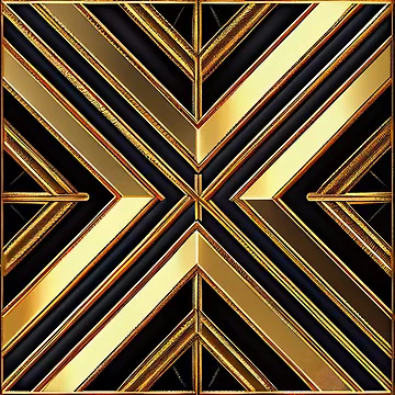 Artwork thumbnail, Stunning Gold Abstract Design Pattern by UltraGraphics
