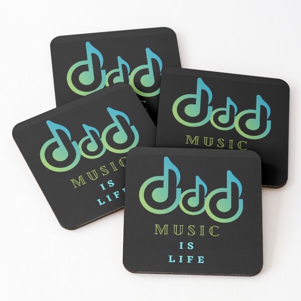 Item preview, music is life designed and sold by mottyshop.