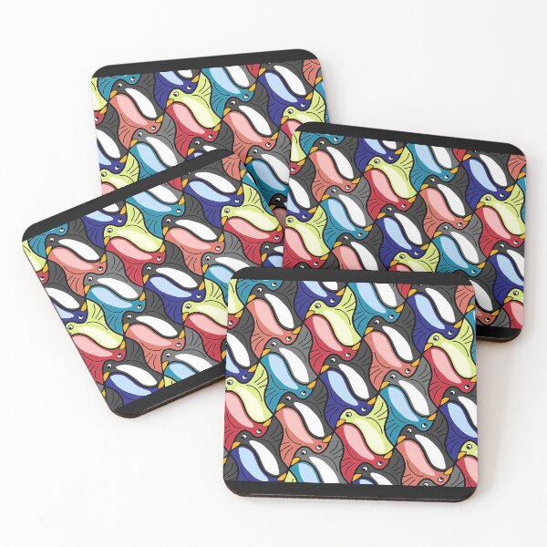 Item preview, Penguin Geometric Patter designed and sold by JLCableStudio.