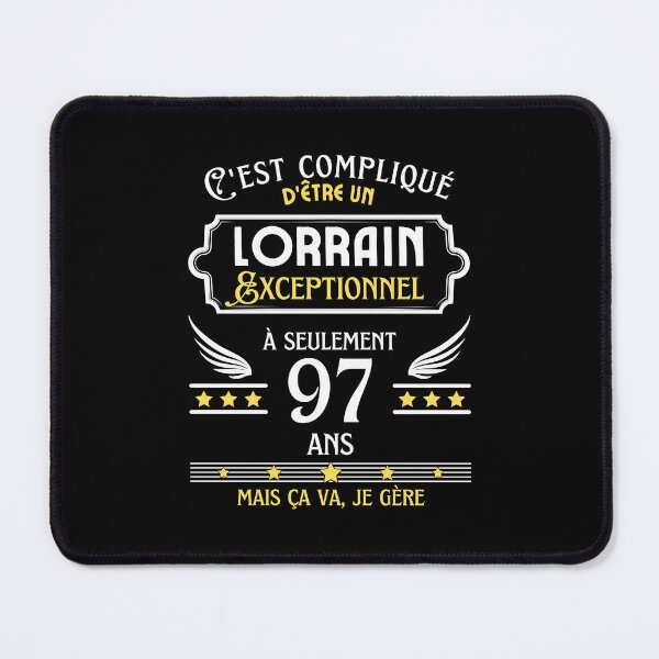 Item preview, Lorrain Man 97th Birthday gift designed and sold by RomualdGR.