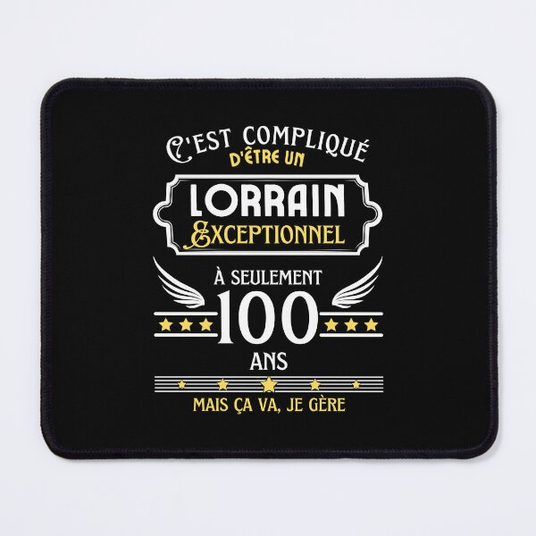 Item preview, Lorrain Man 100th Anniversary gift designed and sold by RomualdGR.