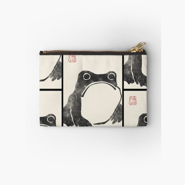 Item preview, Unimpressed Frog | Japanese Print Toad in Ink | Toad Painting Matsumoto Houji | Japanese Art Print  designed and sold by OiaK.