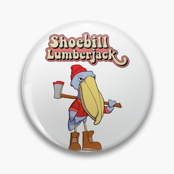 Item preview, Shoebill Lumberjack designed and sold by Jon Teegarden.