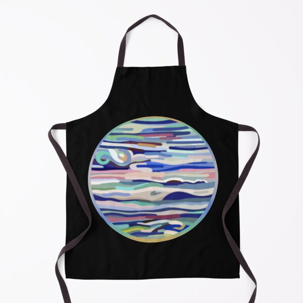 Item preview, UV Jupiter - Digital Painting - Colorful Trippy Lines - Round Transparent Background for Customization or Stickers designed and sold by Lucidesigns.